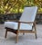 Mid-Century Modern Yugoslavia Sculpted Lounge Club Chair For Sale - Image 4 of 9