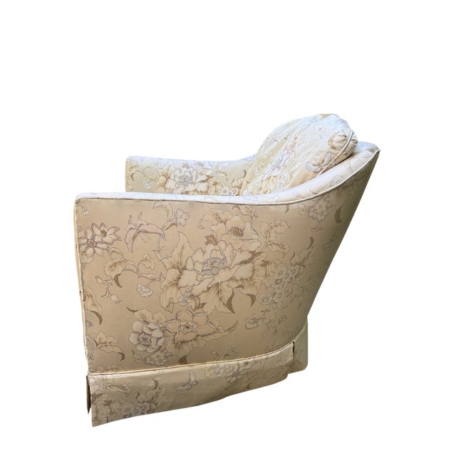 Mid 20th Century Mid Century Kindel Floral Lounge Chair For Sale - Image 5 of 15