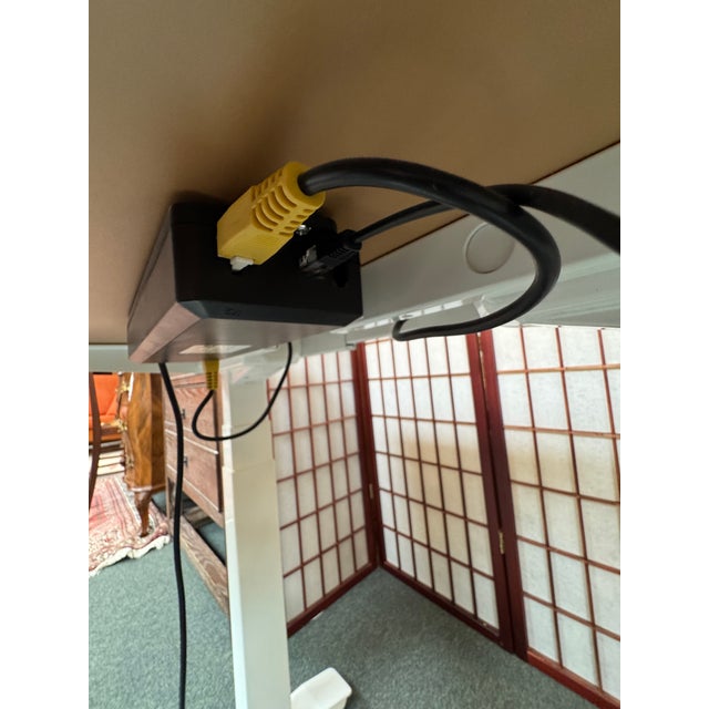 White Fully for Herman Miller Standing Desk, White For Sale - Image 8 of 12