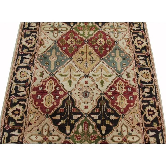 1990s Handwoven Vegetable-Dyed Persian Bakhtiari Runner Rug 3'0" X 13'5" For Sale - Image 5 of 11