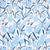 Schumacher Sample - Schumacher Joan Fabric in Blue For Sale - Image 4 of 4