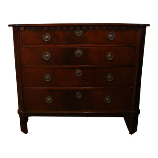 C. 1780-1800 Neoclassical Dutch 4-Drawer Commode For Sale