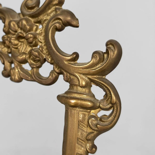 Italian Baroque-Style Bronze Table Bookstand, 1950s For Sale - Image 11 of 18