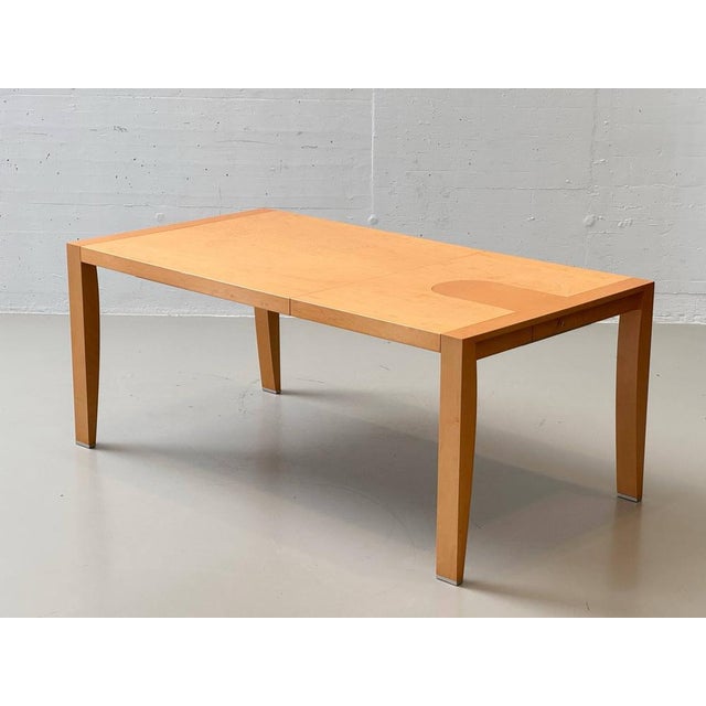 Extendable Dining Table by Chi Wing Lo for Giorgetti, Italy, 1990s For Sale - Image 13 of 18