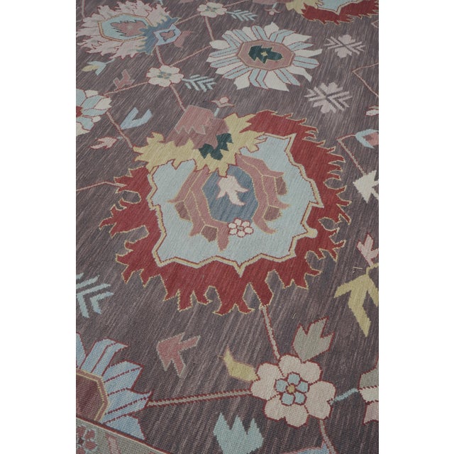 Palatial Approx. 12x18 Geometric Pattern Rug For Sale - Image 11 of 12