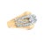 Captivate the essence of everlasting love with this exquisite 14K yellow gold engagement ring, meticulously crafted to...