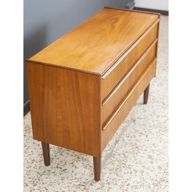 Mid-Century Modern Large Teak Chest of Drawers, Denmark, 1960s For Sale - Image 3 of 6
