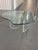 Vintage Lucite Snail Glass Coffee Table For Sale In New York - Image 6 of 10