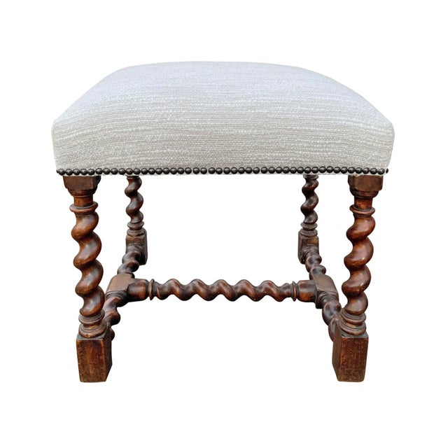 17th Century French Louis XIII Stool For Sale - Image 13 of 13