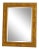 Friedman Brothers Model #6825 Gold Rectangular Mirror For Sale