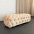This is a sumptuous ultrasuede bench designed by the renowned artist and sculptor Shlomi Haziza for H Studio circa the...