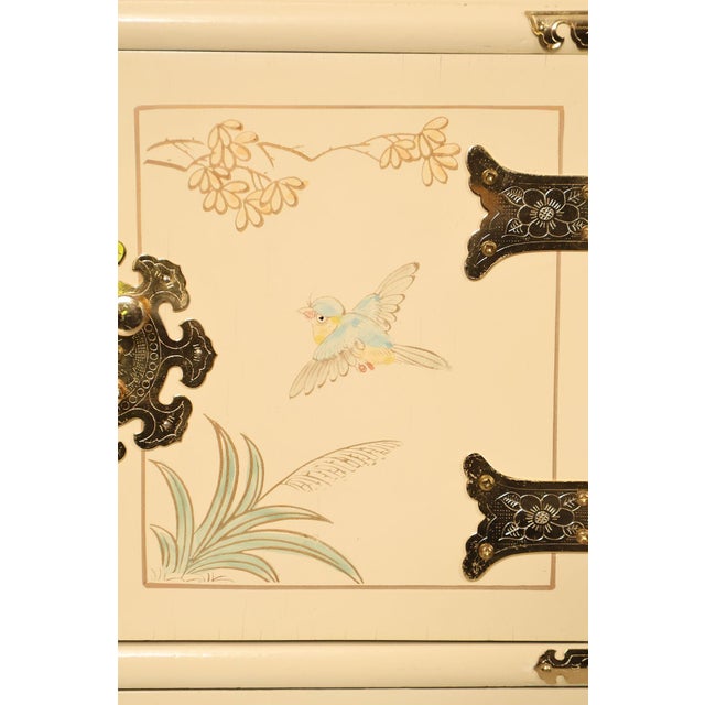 Painted Chinoiserie Style Jewelry Chest For Sale - Image 17 of 18