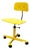 Mid-Century Modern Yellow Danish Children's Swivel Chair by Jørgen Rasmussen for Kevi, 1960s For Sale