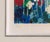 Contemporary LeRoy Neiman, Regents Park (Framed Large Hand Signed Serigraph), 1984 For Sale - Image 3 of 3