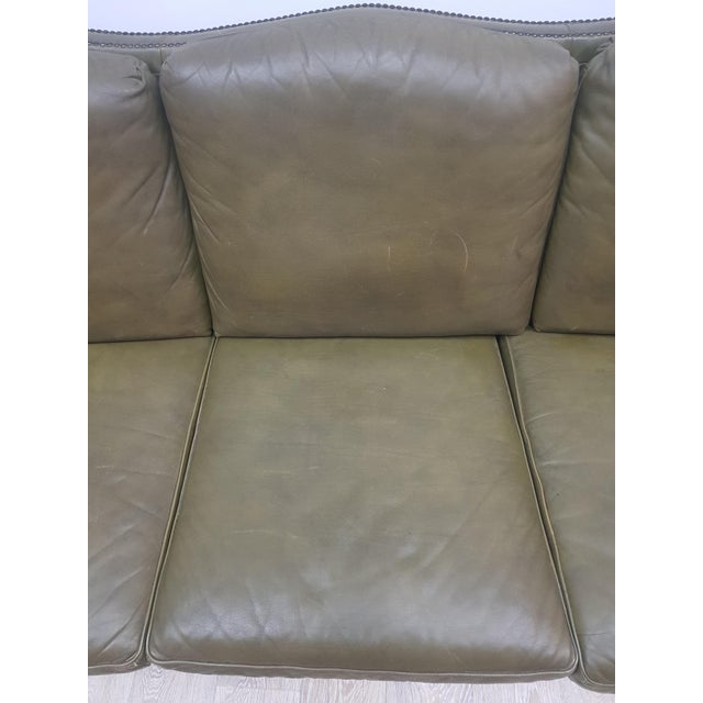 Metal Vintage Chesterfield Sofa in Leather, 1960s For Sale - Image 7 of 14