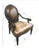 Bernhardt Oval Back Regency Style Nail Head Accent Armchair For Sale - Image 9 of 11