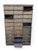 A monumental French industrial filing cabinet manufactured by the renowned Strafor (Forges de Strasbourg), dating from the...