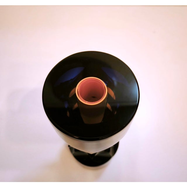 Sculptural Optical Art Glass Vase by Milan Macháček for Princ, Czech Republic, 1990s For Sale - Image 6 of 18