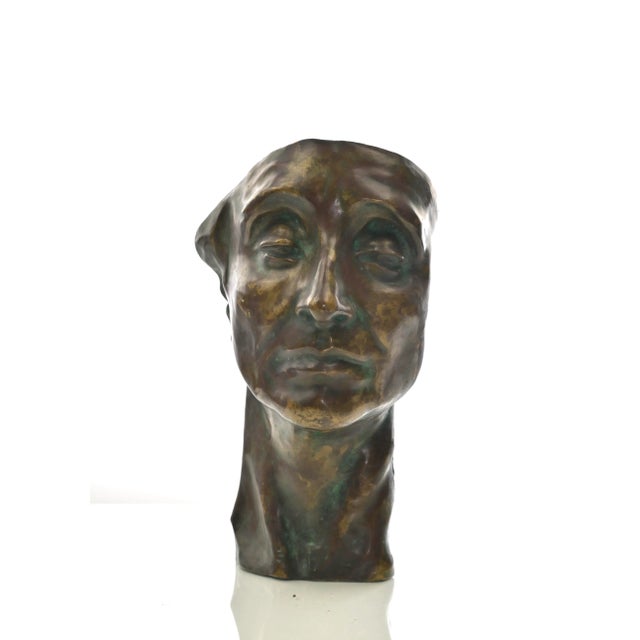 Amedeo Bocchi, Head of Man, 1920, Bronze For Sale - Image 3 of 5