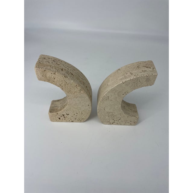Coastal Coastal Coquina Bookends -a Pair For Sale - Image 3 of 5