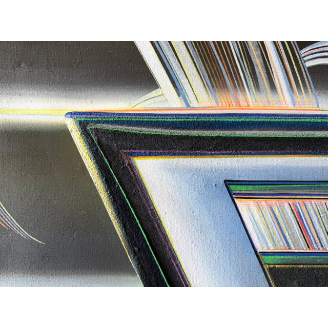 George Dergalis 1971 “Speed of Light” Construction Multi Media For Sale - Image 10 of 17