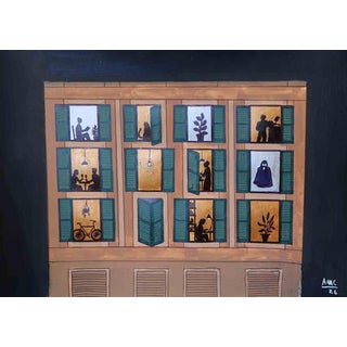 Anna Maria Caboni, The Palace, 2010, Acrylic Painting For Sale
