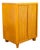 Mid Century Modern Cabinet Heywood Wakefield Tambour Utility Case Champagne, Attributed For Sale