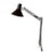 Demko Danmark LTD-1 1910 Architect Desk Lamp Brown Clamp Base Danish Mid-Century 1970s For Sale