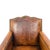 Antique French Moustache Cognac Leather Club Chair, 1920s For Sale - Image 11 of 13