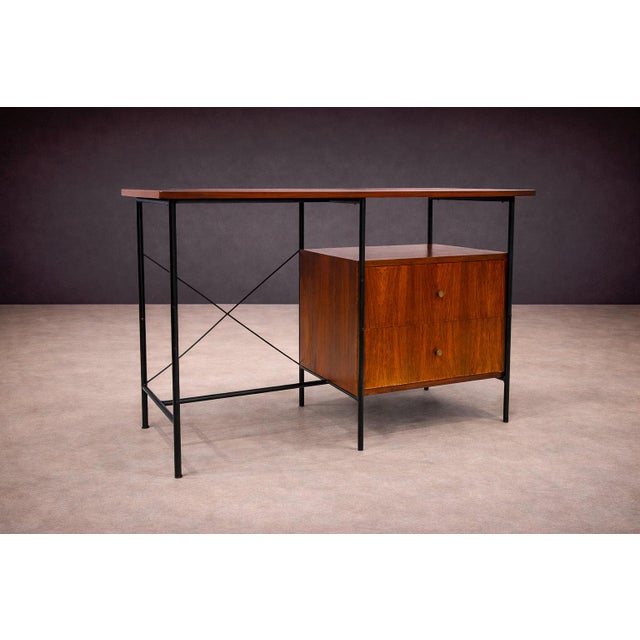 Desk with Armchair, Geraldo de Barros for Unilabor, 1950s - Lot 400-592A For Sale In New York - Image 6 of 15