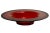 Ruby Red 12” Console Bowl For Sale - Image 4 of 4