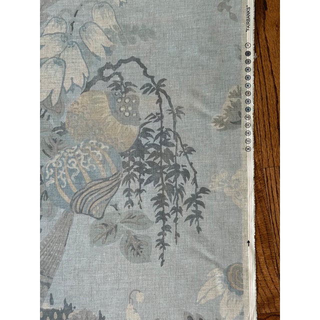 2020s Anna French Af9642 Fairbanks Spa Blue Fabric 3 3/8 Yards For Sale - Image 5 of 7