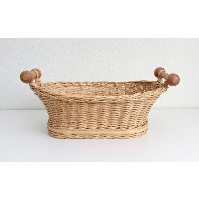 French Boulangerie Basket, Early to Mid-20th C For Sale - Image 10 of 14