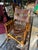 Wooden and Leather Handmade Rocking Chair With Costa Rica Birds Design For Sale In Atlanta - Image 6 of 12