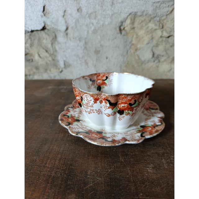 1930s Antique Art Deco Melba China England Tea Set, 1930s, Set of 30 For Sale - Image 5 of 10