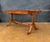 Brown Spanish Drop-Leaf Writing Table with Leather Top, Mid-20th Century For Sale - Image 8 of 10