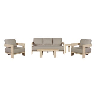 Paradiso Outdoor Sofa Set White Wash For Sale