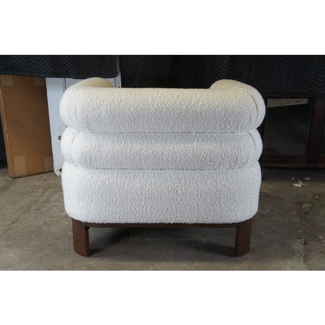 Brigette Romanek for Mitchell Gold + Bob Williams Art Deco Modern Lucy Armchair For Sale - Image 11 of 12