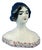 20th Century Ceramic Bust of a Woman from M.I.C.A. Factory, Sesto Fiorentino, Italy, 1920s For Sale