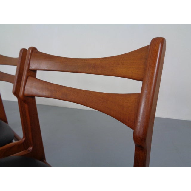 Teak Dining Chairs from Vamo Sønderborg, Denmark, 1960s, Set of 4 For Sale - Image 12 of 18