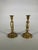 Louis XVI period candlesticks in marble and bronze, 18th century For Sale