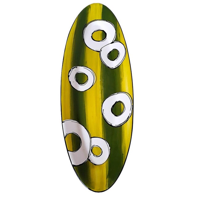 Hand-Made Painted and Glazed Ceramic Bowl from Julia Keramik, 1990s For Sale - Image 6 of 9