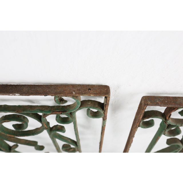 Art Deco Cast Iron Wall Decorations, Belgium, 1930s For Sale - Image 4 of 12