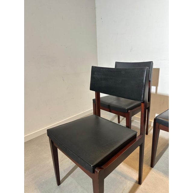 Vintage Dining Chairs in Skai, Set of 2 For Sale - Image 3 of 6