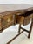 Late 20th Century Traditional Walnut & Burl Wood Serpentine Console Table For Sale - Image 13 of 15