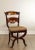 Early 19th Century American American Classical Period Mahogany Side Music Chair For Sale - Image 4 of 13