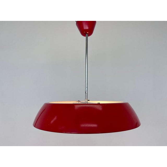 Mid-Century Space Age UFO Pendant attributed to Napako, 1970s For Sale - Image 4 of 8