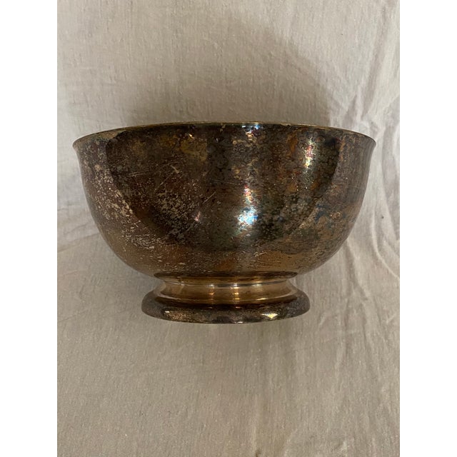 Vintage Sheridan Silverplate Serving Bowl