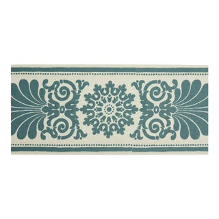 Sample - Schumacher X Jill Lasersohn Yvonne Tape in Peacock For Sale