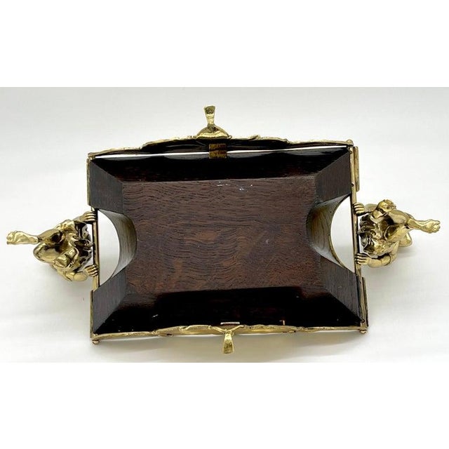 19th Century French Moorish Gilt Bronze Figural Centerpiece For Sale In Greensboro - Image 6 of 10